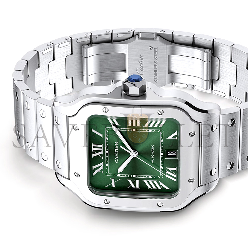 CARTIER SANTOS DE CARTIER WATCH 39.8 MM WSSA0062 CARTIER SANTOS DE CARTIER WATCH 39.8 MM WSSA0062